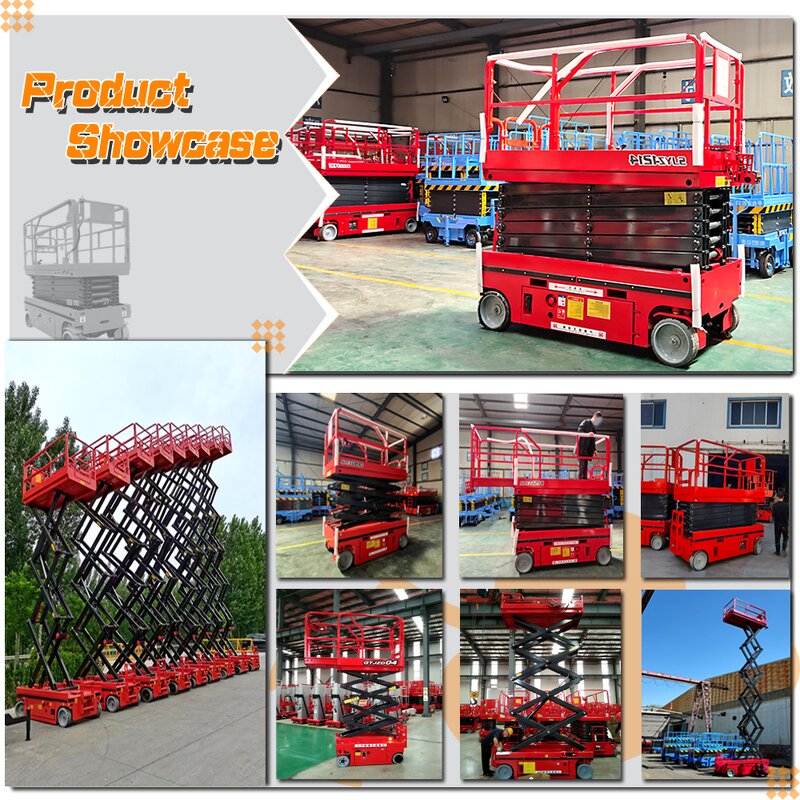 Scissor Lift Supplier - 6m 8m 10m 12m Movable Hydraulic Aerial Platform