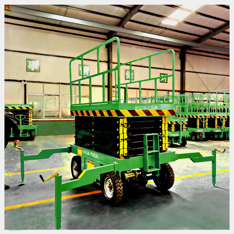 Movable Scissor Lift Manufacturer - 18m 500kg Electric Hydraulic Mobile