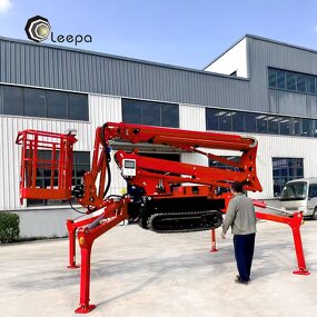 Crawler Cherry Picker Supplier - Tracked Off Road Boom Spider Articulated Manlift
