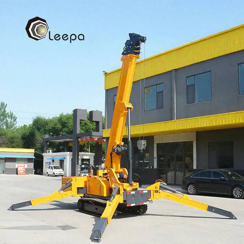Spider Crane Factory - 15m 18m Lifting Height Long Boom CE Approved