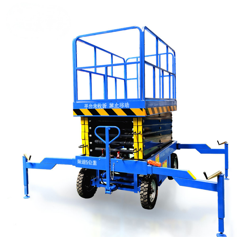 Electric Hydraulic Scissor Lift Factory - 2025 Popular Full Electric 4m-10m