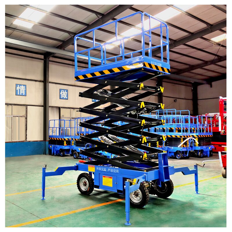 Electric Mobile Scissor Lift Manufacturer - 14m Work Height 500kg Capacity
