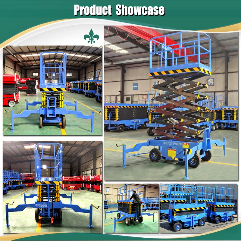Movable Scissor Lift Supplier - 4m to 18m Electric Hydraulic Mobile