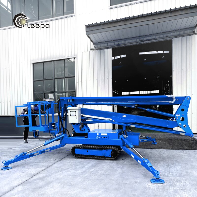 Crawler Cherry Picker Factory - Tracked Off Road Boom Spider Lift Table