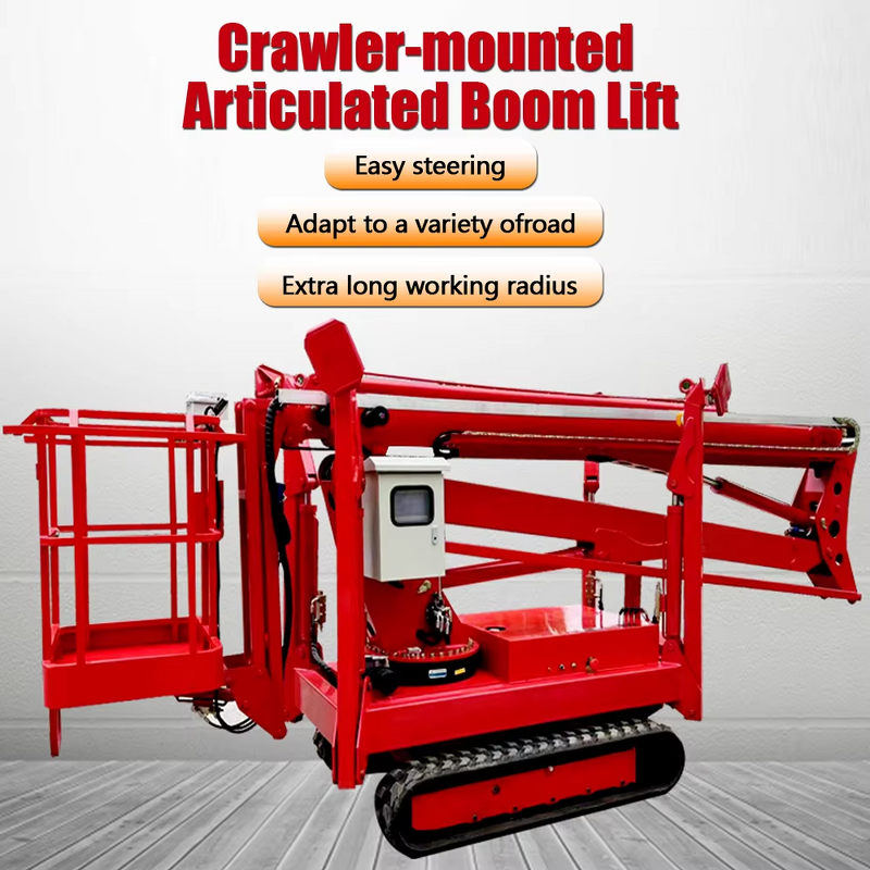 Crawler Cherry Picker Factory - Tracked Spider Lift Articulated Telescopic