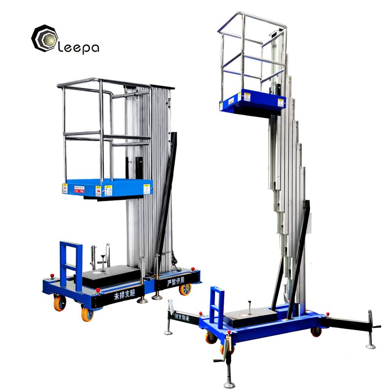Aluminum Ladder Platform Manufacturer - Electric Hydraulic Work Lift Portable