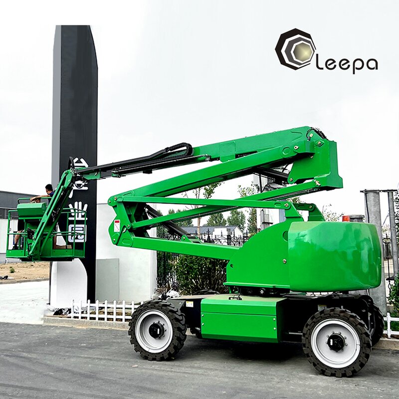 Curved Arm Aerial Work Vehicle Supplier - Street Lamp Installation High-altitude Platform