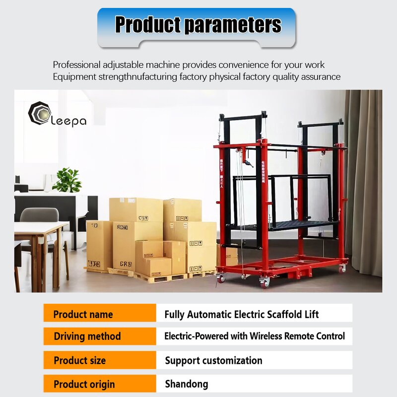 Electric Scaffold Lift Platform Factory - Decoration Work Automatic Scaffold Lifting