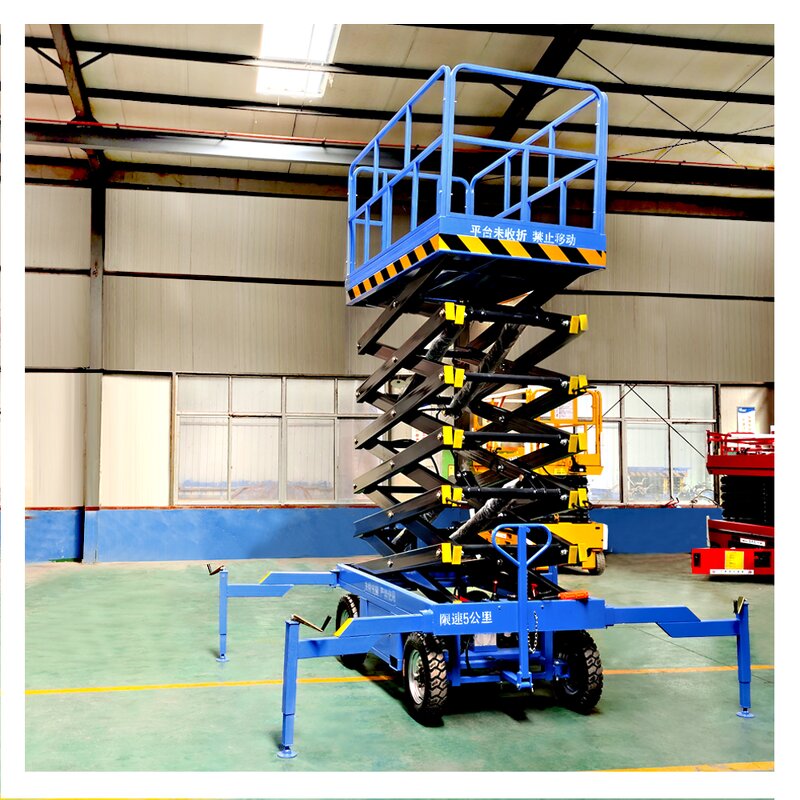 Electric Hydraulic Scissor Lift Factory - 2025 Popular Full Electric 4m-10m
