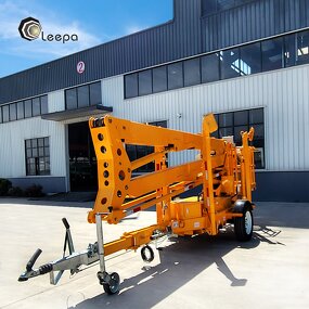 Aerial Towable Trailer Lift Manufacturer - Portable Lifter 20m Towable Boom Spider