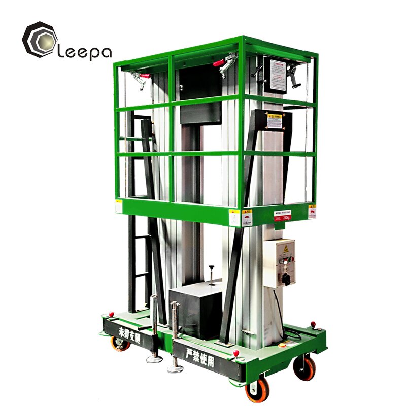 Double Mast Hydraulic Lift Manufacturer - 200kg Load Capacity Hot Sale