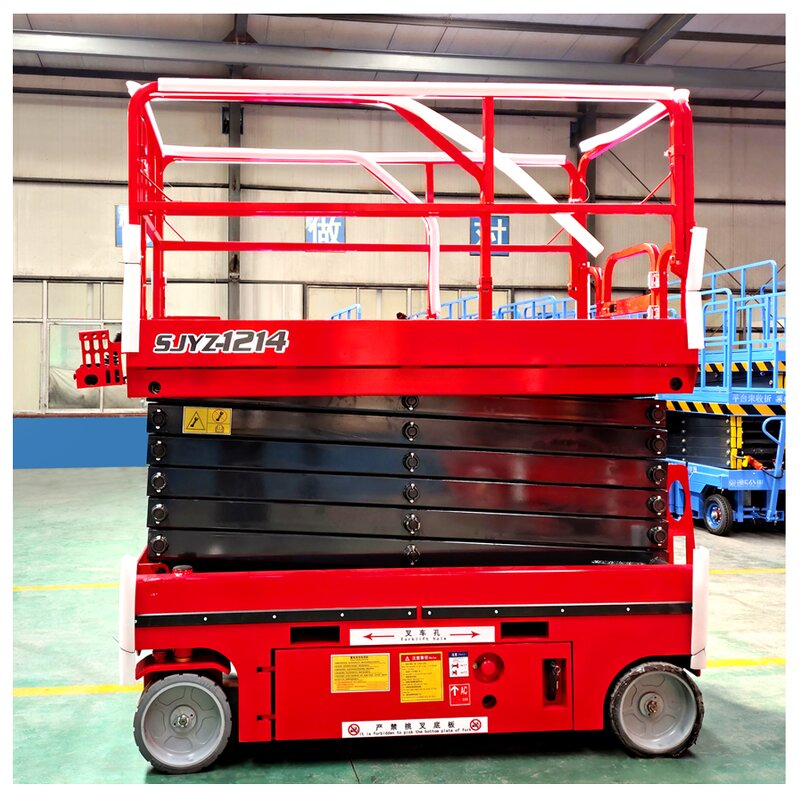 Self Propelled Scissor Lift Manufacturer - 300-550kg Load Capacity High Quality