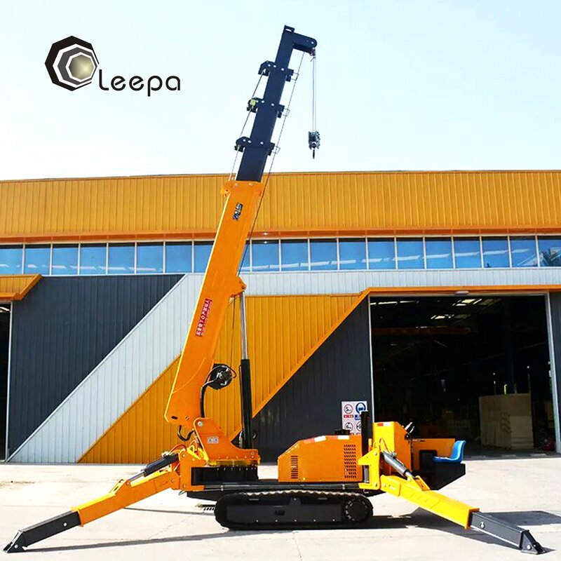 Electric Spider Crane Supplier - Mini Folding Arm 1.2-8Ton for Sale