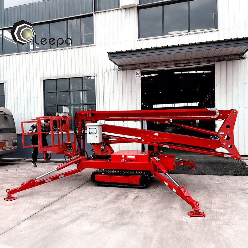 Crawler Boom Lift Supplier - Tracked Spider Lift Articulated Manlift