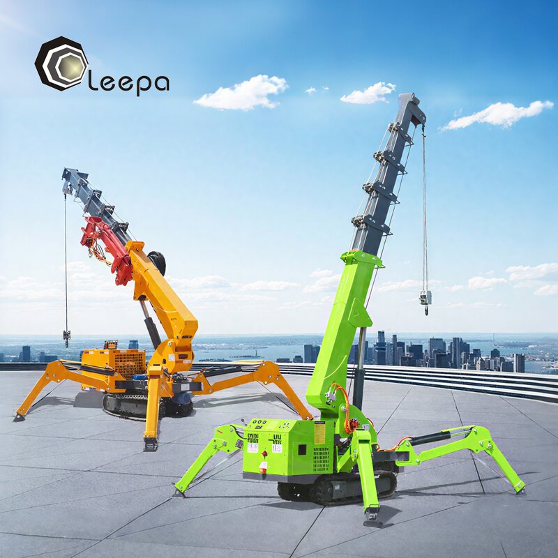Electric Spider Crane Supplier - Mini Folding Arm 1.2-8Ton for Sale