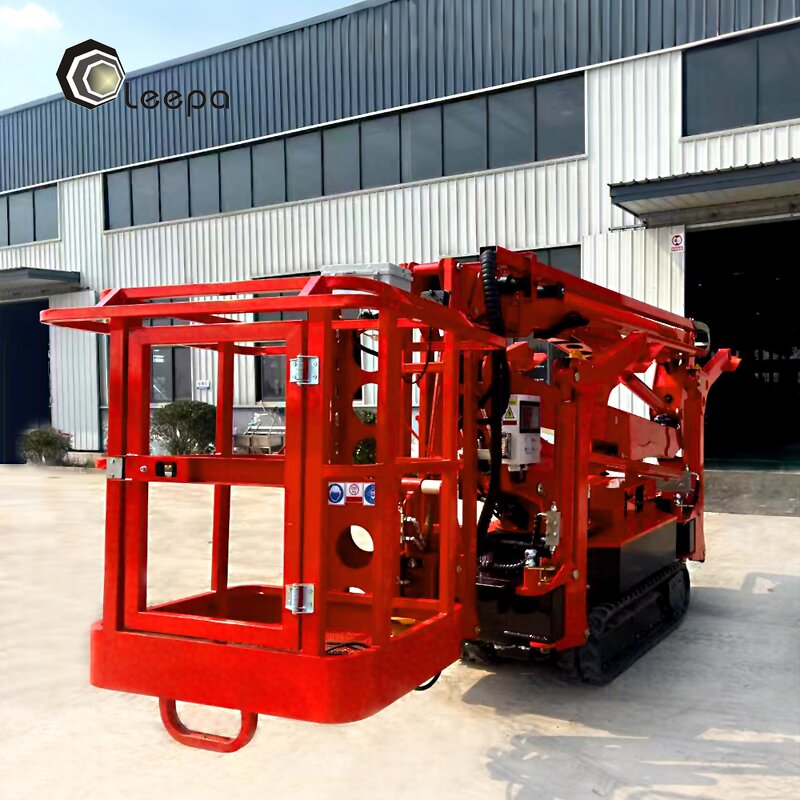 Crawler Cherry Picker Supplier - Tracked Off Road Boom Spider Articulated Manlift
