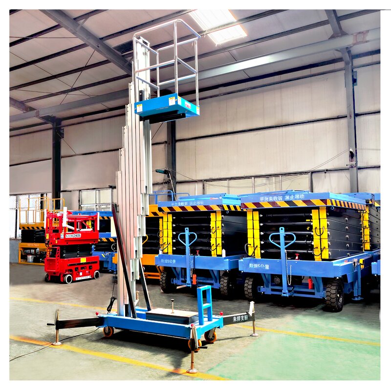 Electric Single Mast Platform Supplier - Hydraulic Aluminum Alloy Aerial Work