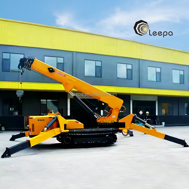 Electric Spider Crane Manufacturer - 3-ton Wireless Remote Control CE Certified