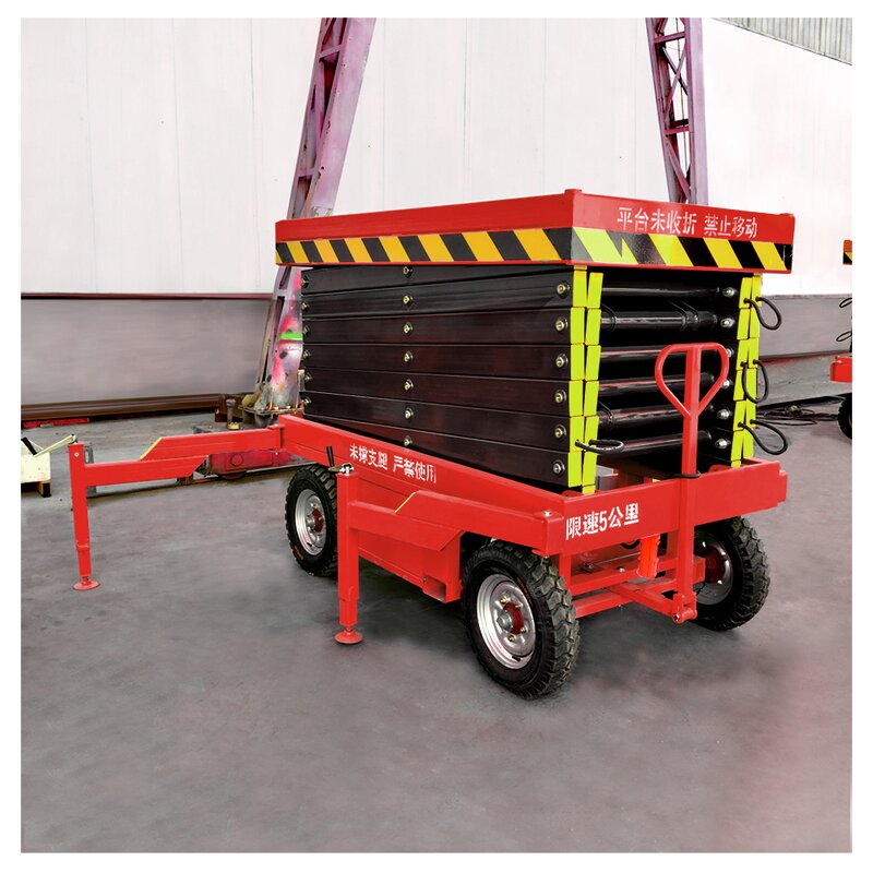 Mobile Hydraulic Scissor Lift Supplier - 2025 Hot Selling 4-18m High-duty Steel