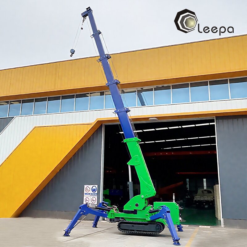 Mini Spider Crane Supplier - Telescopic 1.5-10 Ton for Outdoor Use