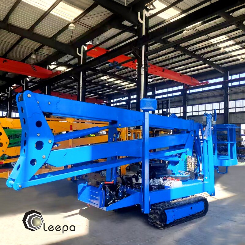 Crawler Cherry Picker Factory - Tracked Off Road Boom Spider Articulated Telescopic