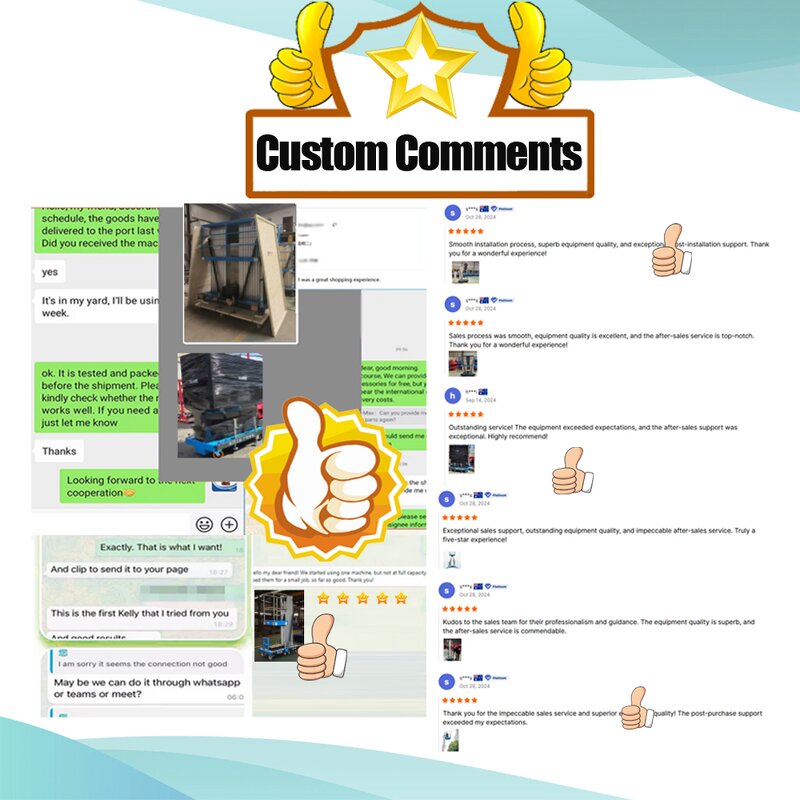 Aluminum Mast Lift Factory - 4m 6m 8m Electric Hydraulic Portable Telescopic