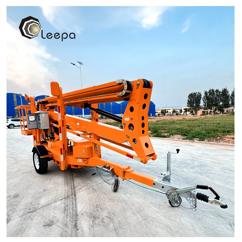 Towable Boom Lift Manufacturer - 20m Spider Lift Portable Cherry Picker