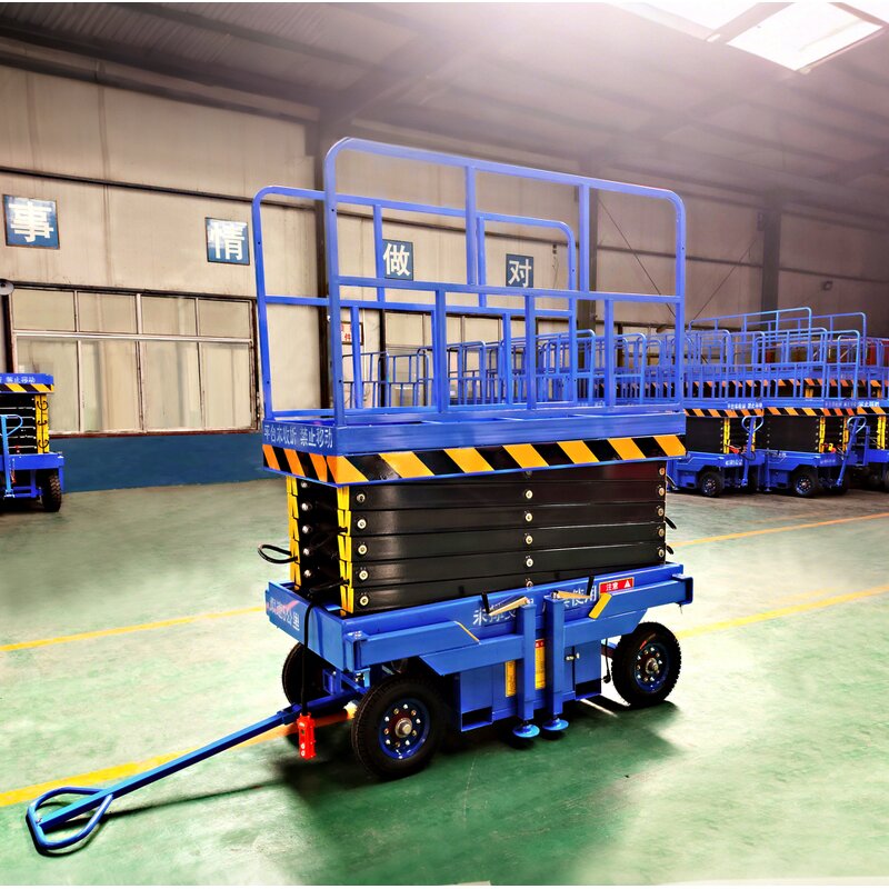 Hydraulic Scissor Lift Manufacturer - 500kg Load 4-16m Height