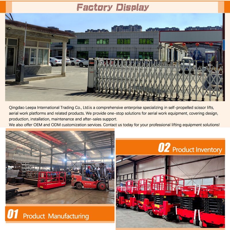 Electric Scissor Lift Supplier - Self Propelled Hydraulic Drive Lift Table