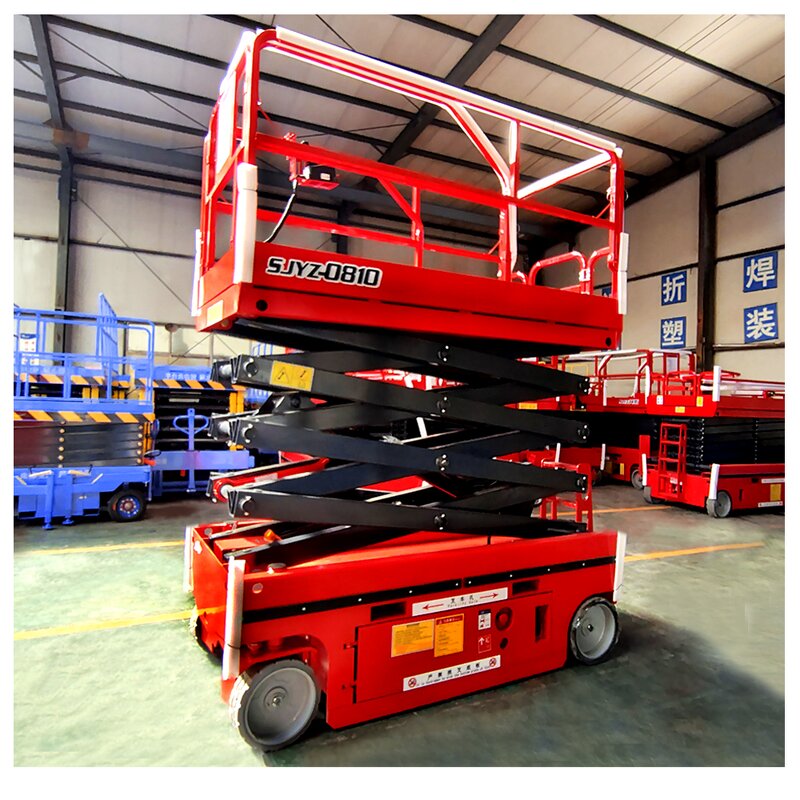 Self Propelled Scissor Lift Manufacturer - 300-550kg Load Capacity High Quality