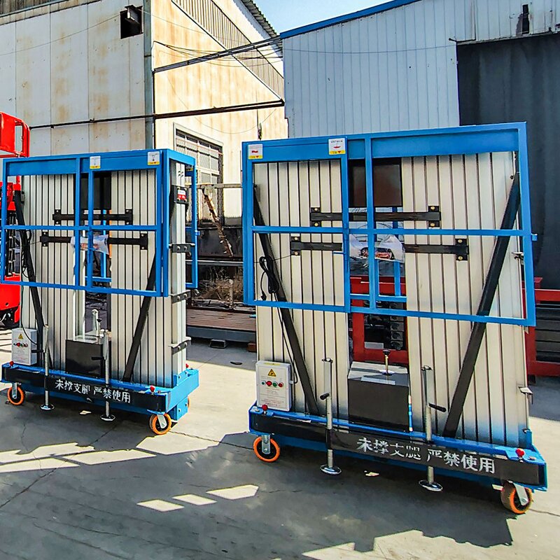 Double Mast Hydraulic Lift Manufacturer - 200kg Load Capacity Hot Sale