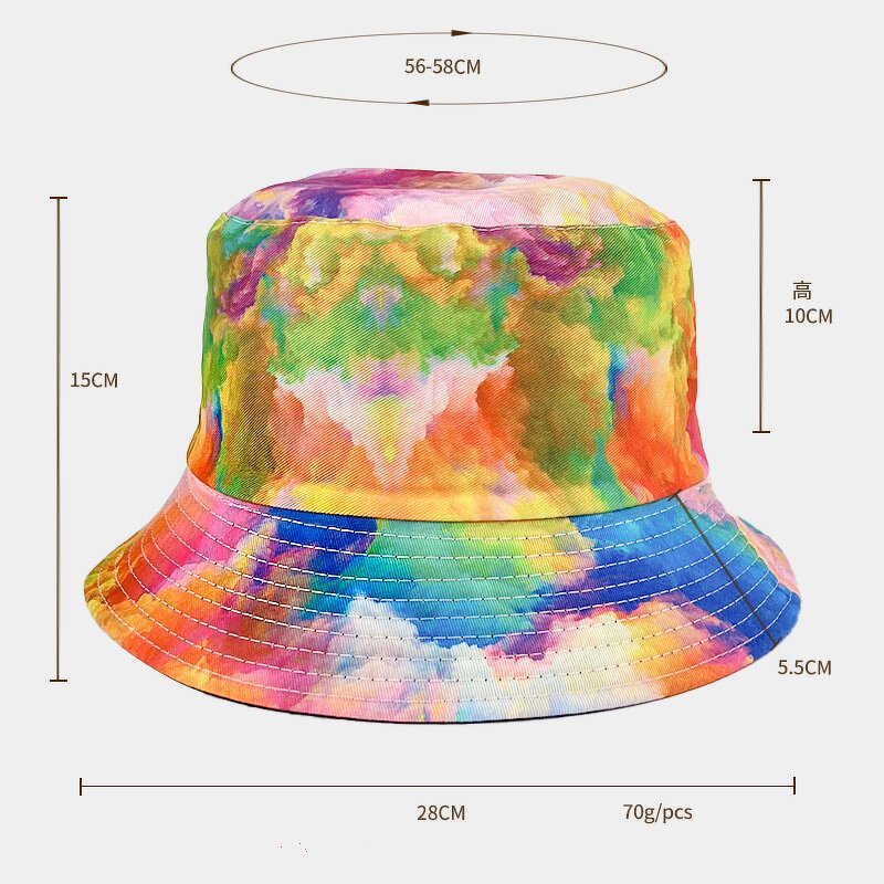 Bucket Hat Manufacturer - OEM Customized Logo Tie-Dye Fisherman Unisex