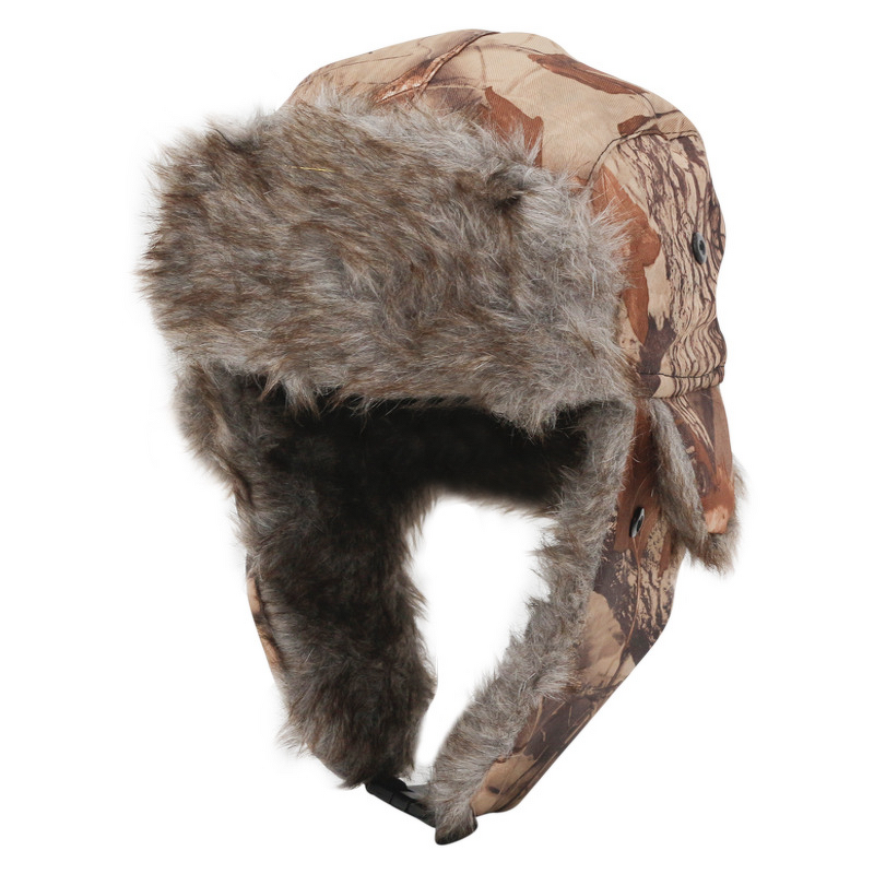 Pilot Hat Manufacturer - OEM/ODM Winter Camouflage Cycling Windproof Cold