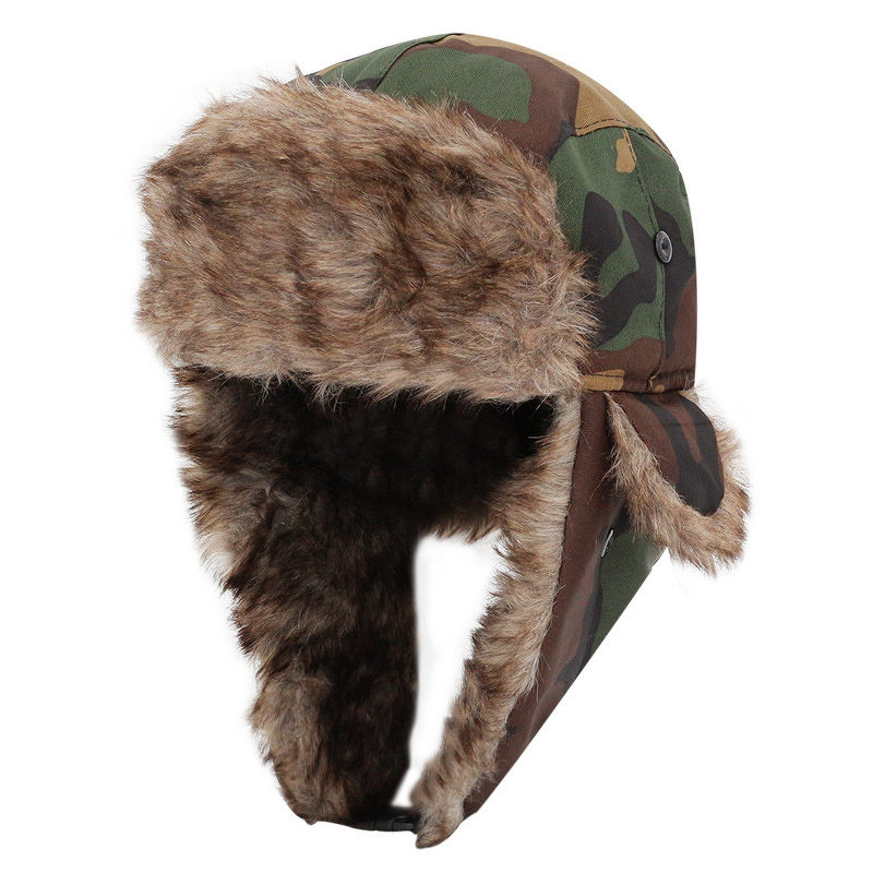 Pilot Hat Manufacturer - OEM/ODM Winter Camouflage Cycling Windproof Cold