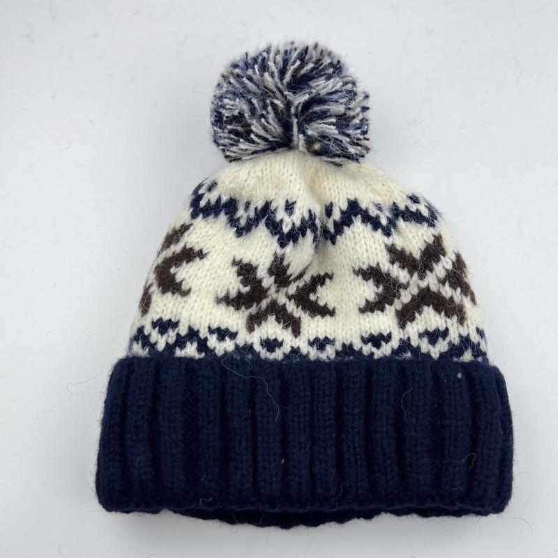 Knitted Hat Manufacturer - OEM/ODM Fashionable Color Matching Warm Jacquard