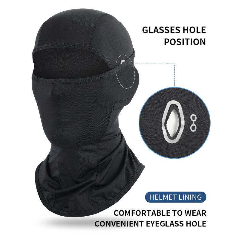 Balaclava Manufacturer - OEM/ODM Outdoor Motorcycle Reflective Quick-drying