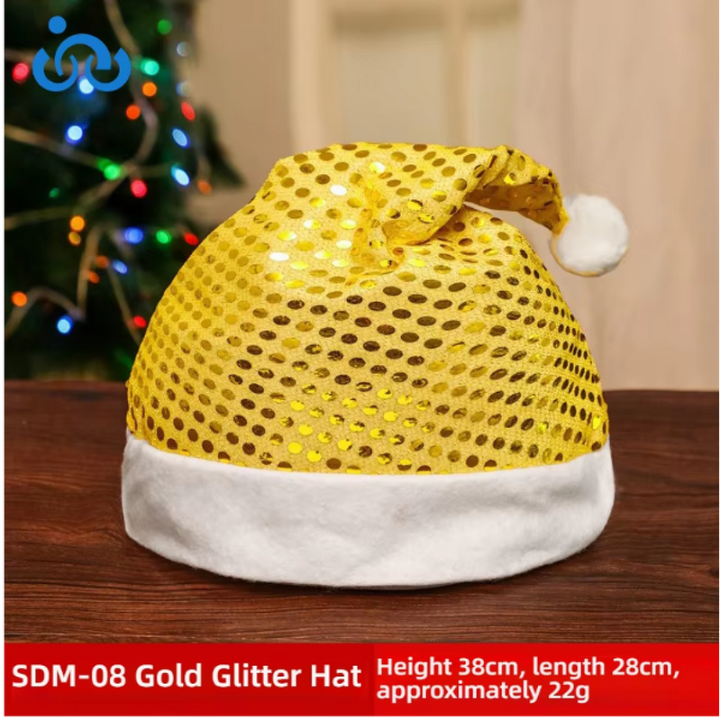 Christmas Hat Manufacturer - OEM/ODM Party Decoration Antlers Gold-green