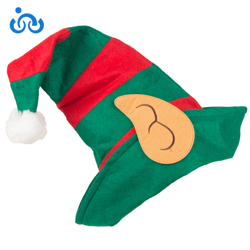 Elf Hat Manufacturer - OEM/ODM Christmas Ear Red and Green Striped Party