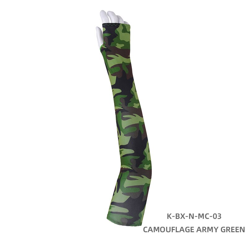 Arm Sleeves Manufacturer - OEM/ODM Outdoor Cycling Long Finger Ice Silk