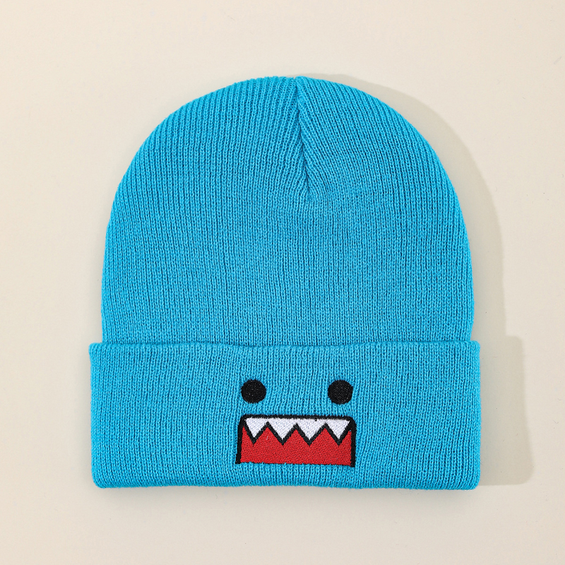 Knitted Hat Manufacturer - OEM/ODM Ins Cartoon Embroidery Funny Autumn