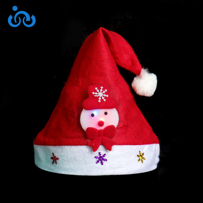 Santa Hats Manufacturer - Wholesale Glowing Christmas Gift Decorations