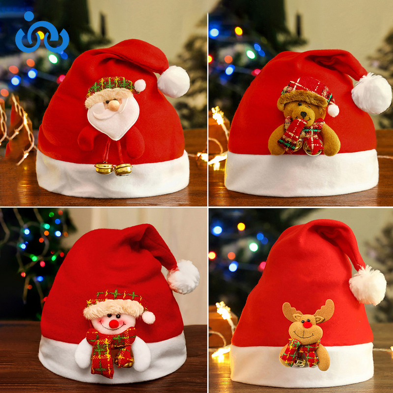 Christmas Hat Manufacturer - OEM/ODM Party Decoration Antlers Gold-green