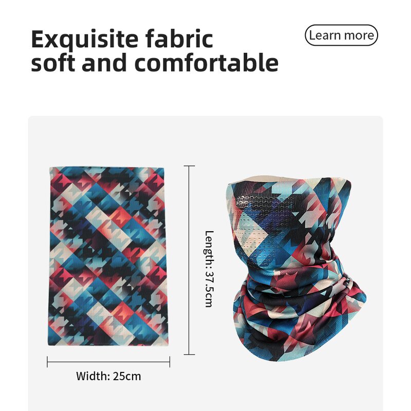 Cycling Face Mask Manufacturer - OEM/ODM Summer Mesh Breathable Camouflage