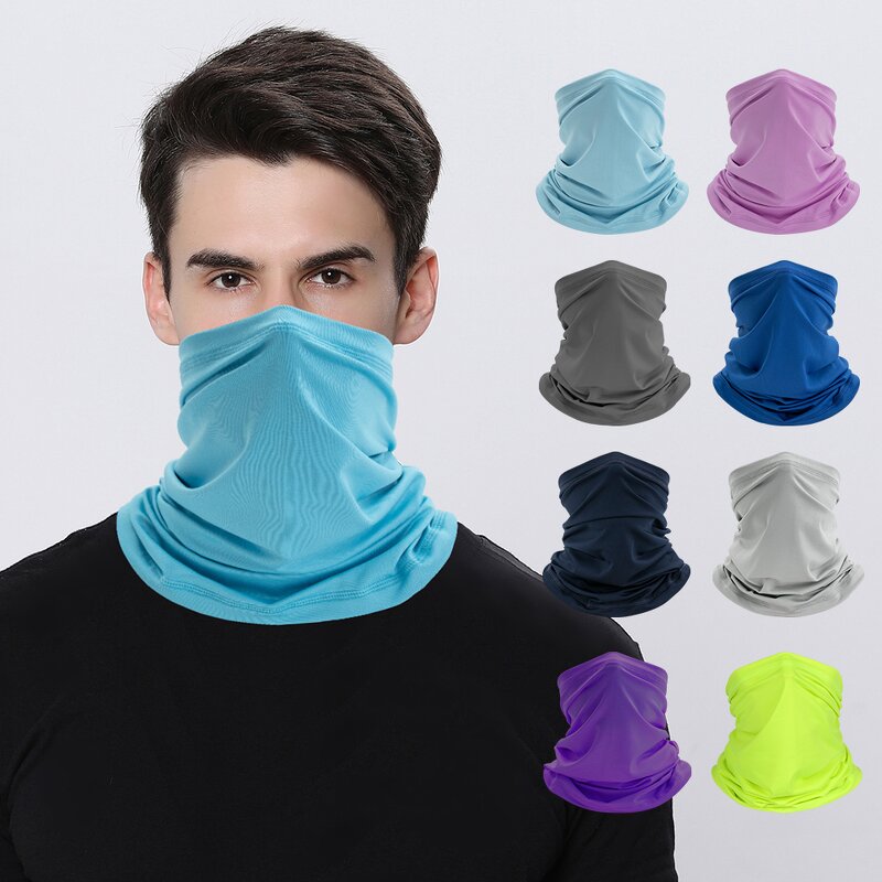 Neck Gaiter Manufacturer - OEM/ODM R Solid Color Outdoor Sun Protection