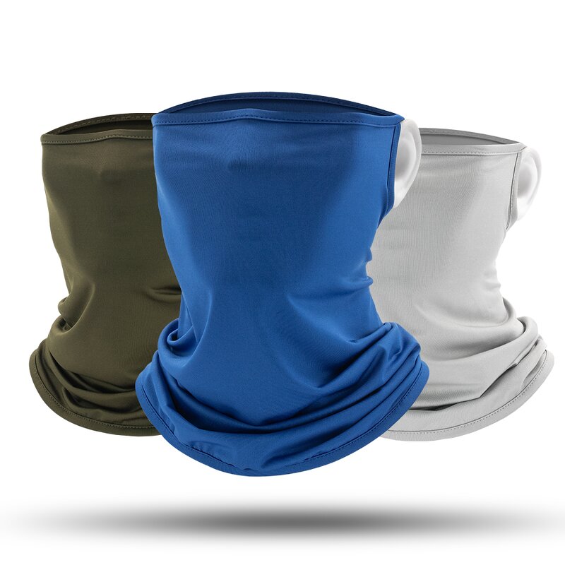 Neck Gaiter Manufacturer - OEM/ODM Solid Color Cycling Sports Ear-Mounted