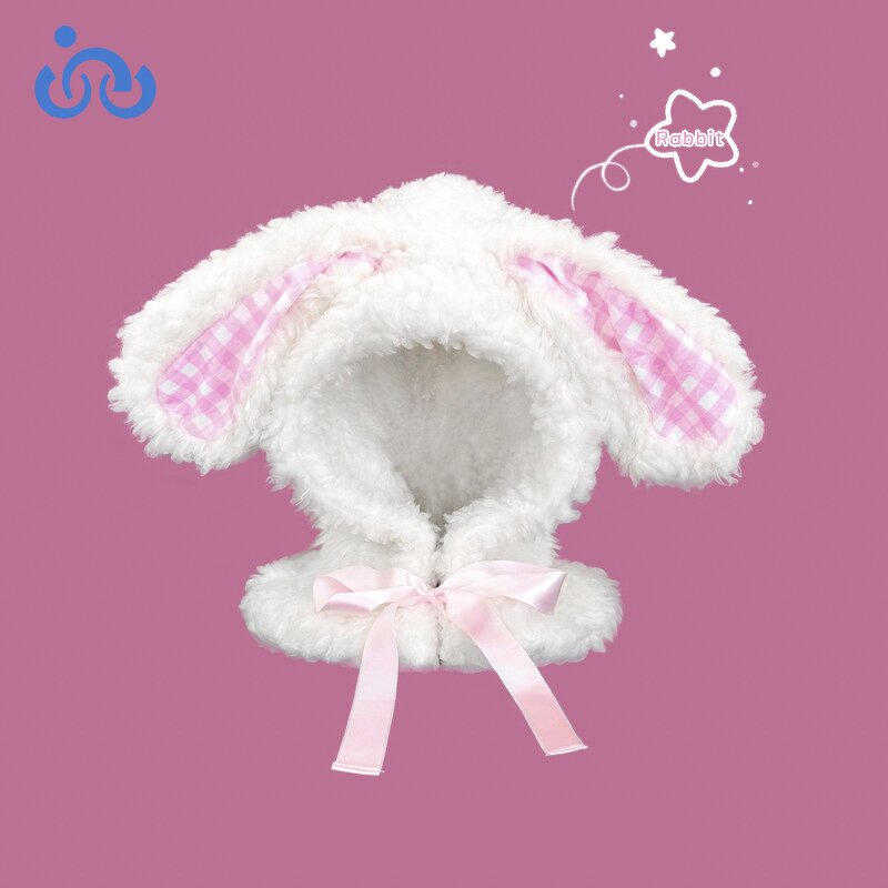 Winter Hat Manufacturer - OEM Custom Windproof Warm Fleece Rabbit Ear