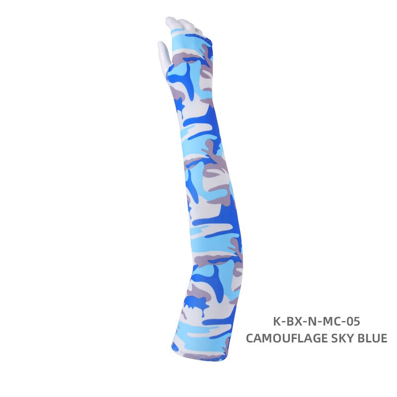 Arm Sleeves Manufacturer - OEM/ODM Outdoor Cycling Long Finger Ice Silk