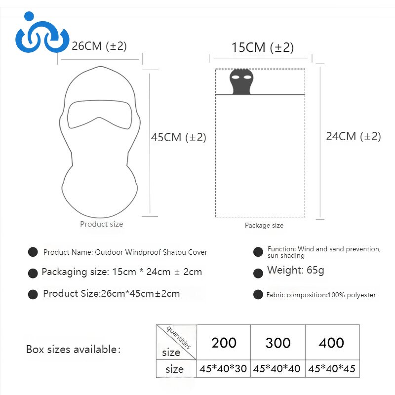 Balaclava Manufacturer - OEM/ODM Outdoor Four Seasons Breathable Motorcycle