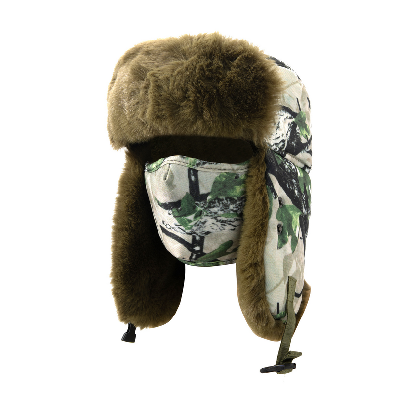 Earmuffs Hat Manufacturer - OEM/ODM Winter Camouflage Windproof Pilot