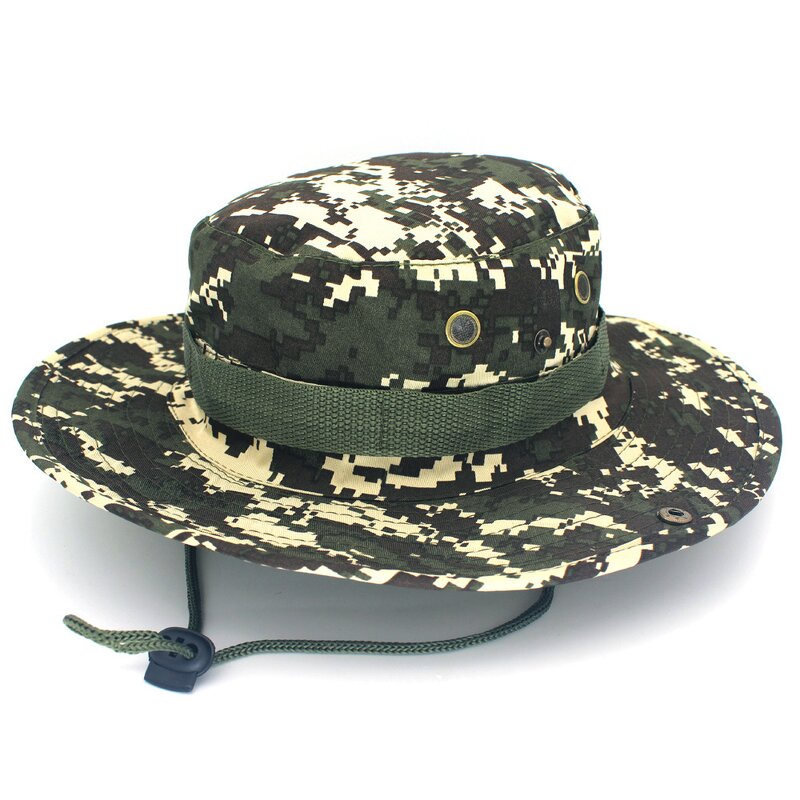 Camouflage Bucket Hat Manufacturer - OEM Customized Logo Camping Fishing